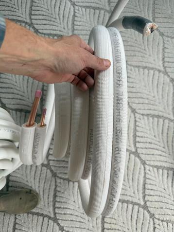 Airco Leidingen restanten 3,5 + 10m beschikbaar voor biedingen