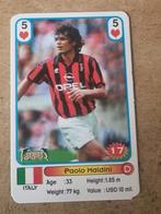 Voetbalplaatje Paolo Maldini AC Milan Akas speelkaart, Ophalen of Verzenden, Plaatje