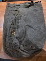 Grote groene vintage legertas, Verzamelen, Militaria | Algemeen, Ophalen of Verzenden, Nederland, Overige typen