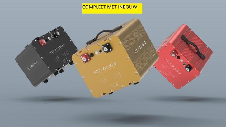 Ionbase lithium camper pakket inclusief inbouw, Caravans en Kamperen, Camper-accessoires, Nieuw, Ophalen