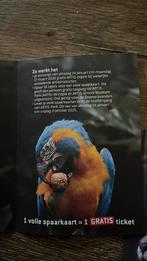 2 kaartjes voor Artis, geldig tot en met 3 oktober, Tickets en Kaartjes, Drie personen of meer, Ticket of Toegangskaart