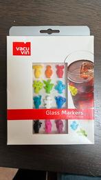 Vacu Vin Glas Markers Party People - Set van 12, Ophalen of Verzenden, Nieuw