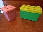Lego en Duplo opbergdozen, Kinderen en Baby's, Speelgoed | Duplo en Lego, Ophalen, Zo goed als nieuw, Duplo