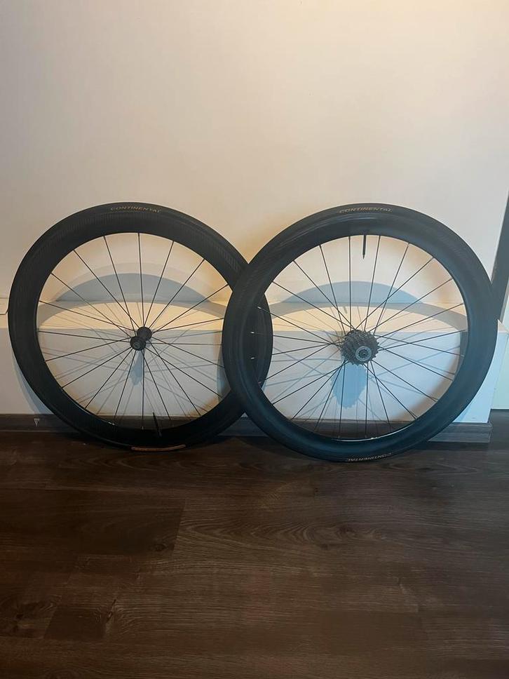 Shimano Carbon Wielen - Velgremmen - Showwielen, Fietsen en Brommers, Fietsonderdelen, Gebruikt, Racefiets, Wiel, Ophalen