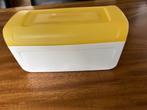 Brood trommel/doos Tupperware, Ophalen of Verzenden, Gebruikt, Geel, Overige typen