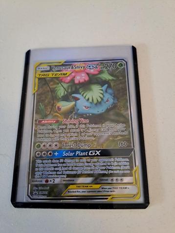Venusaur & Snivy GX #SM229 Full Art SIR beschikbaar voor biedingen