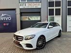 Mercedes-Benz E200 AMG PAKKET TOPSTAAT 2e Eig. BURMESTER/LED, Auto's, Mercedes-Benz, Automaat, 4 cilinders, Leder en Stof, Wit