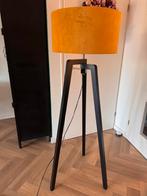Qazqa Tripod Vloerlamp - Stijlvolle Verlichting, Ophalen, Zo goed als nieuw, Hout, 150 tot 200 cm