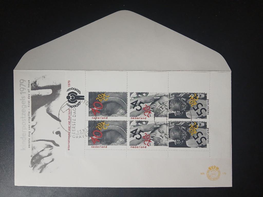 Nederland 1979 - FDC E179a, Postzegels en Munten, Postzegels | Eerstedagenveloppen, Ophalen of Verzenden, Onbeschreven, Nederland