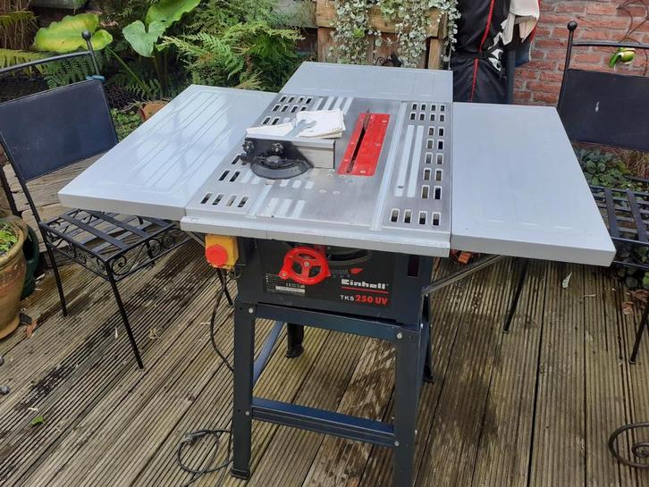 Einhell Zaagtafel TKS 250 UV, Doe-het-zelf en Verbouw, Gereedschap | Zaagmachines, Gebruikt, Cirkelzaag, 1200 watt of meer, 70 mm of meer