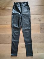 leatherlook legging tregging zwart XS 34 Ou., Kleding | Dames, Ou., Ophalen of Verzenden, Zo goed als nieuw, Legging