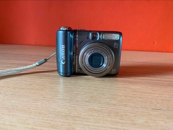 Canon PowerShot A590 IS - digitale camera - Y2K/vintage beschikbaar voor biedingen