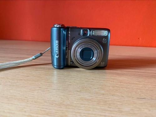 Canon PowerShot A590 IS - digitale camera - Y2K/vintage, Audio, Tv en Foto, Fotocamera's Digitaal, Gebruikt, Compact, Canon, 4 t/m 7 keer
