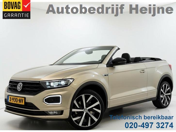 Volkswagen T-Roc Cabrio 1.5 TSI 150PK DSG R-LINE SPORT NAVI/, Auto's, Volkswagen, Bedrijf, Te koop, T-Roc, ABS, Adaptive Cruise Control