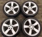 18" originele velgen + zomerbanden Mercedes C-klasse W204, Auto-onderdelen, Banden en Velgen, Ophalen, 18 inch, Overige, Gebruikt