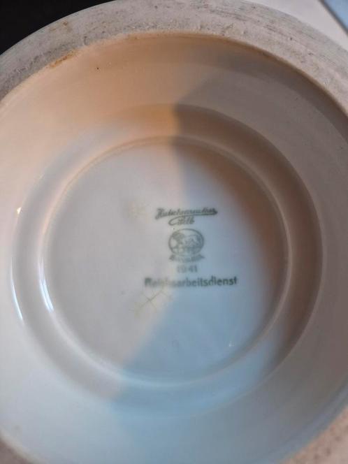 Ww2 porseleinen Soep Terrine, Verzamelen, Militaria | Tweede Wereldoorlog, Landmacht, Duitsland, Ophalen of Verzenden