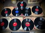 78 Toeren Bakelieten platen LP met hoezen platenspeler 9x, Antiek en Kunst, Verzenden