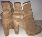 Zara beige suede leren SEXY enkel laarzen maat 37, Lage of Enkellaarzen, Ophalen of Verzenden, Zo goed als nieuw, Zara