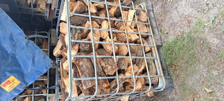 droog en vers haardhout, Tuin en Terras, Haardhout, Blokken, Ophalen of Verzenden