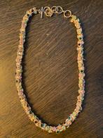 Otazu ketting, Sieraden, Tassen en Uiterlijk, Kettingen, Ophalen of Verzenden, Nieuw, Geel, Goud