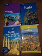 Lonely planet reisgidsen Europa Italië  Croatie Israel, Lonely Planet, Europa, Ophalen of Verzenden, Zo goed als nieuw