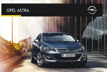 Brochure Opel Astra Januari 2015 beschikbaar voor biedingen