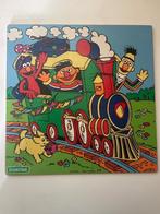 Houten sesamstraat puzzel, Ophalen of Verzenden, 10 tot 50 stukjes, Gebruikt, Van hout