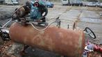 Compressor, Doe-het-zelf en Verbouw, Compressors, Ophalen, Gebruikt, 400 tot 800 liter/min, 6 tot 10 bar