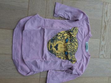 Leuk (speel)shirt met mooie opdruk van tijger maat 104 beschikbaar voor biedingen