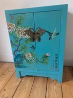 Oud Chinees bruidskastje met gebruikssporen, Huis en Inrichting, Kasten | Lockerkasten, Ophalen of Verzenden, Gebruikt