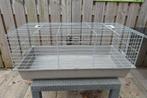 Nette grijze kooi,  Lang 99 cm  !, Dieren en Toebehoren, Kooi, Zo goed als nieuw, 75 tot 110 cm, Cavia