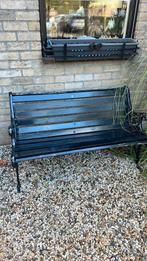 Tuinbankje, Tuin en Terras, Ophalen, Gebruikt, Metaal