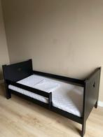 Petit Amélie Peuterbed + Kast Zwart, Kinderen en Baby's, Kinderkamer | Commodes en Kasten, Gebruikt, Kast, 50 tot 70 cm, 105 cm of meer