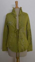 Apart groen vestje met kant stukjes van Didi! M, Kleding | Dames, Verzenden, Zo goed als nieuw, Maat 38/40 (M), Groen