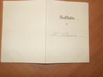 schoolrapport - Bulletin uit 1943, Ophalen of Verzenden, Gelezen, HBO