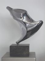 Jef Wishaupt - bronzen verchroomde spieder sculptuur, Ophalen of Verzenden
