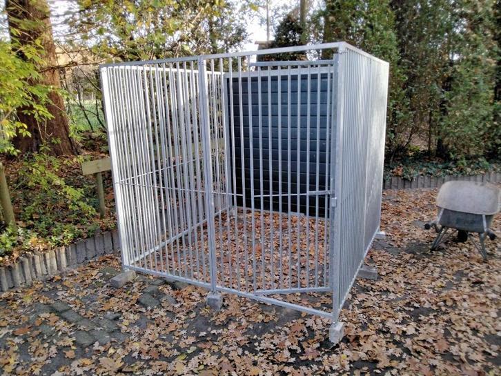 Hondenkennel panelen, Dieren en Toebehoren, Hondenhokken, Zo goed als nieuw, Hondenkennel, 100 cm of meer, 75 tot 110 cm, Ophalen