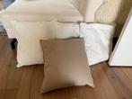 Kussens - Set van 4, Huis en Inrichting, Woonaccessoires | Kussens, Ophalen, Gebruikt, Wit, Vierkant