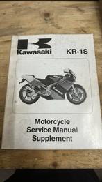 Kawasaki KR1 S KR1S service manual werkplaats handboek boek, Motoren