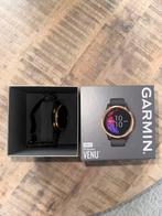 Garmin Venu - Smartwatch - 43mm - Zwart/Goud, Android, Ophalen of Verzenden, Garmin, Zo goed als nieuw
