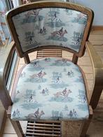 Vintage Stoelen Hout Gobelin Paarden Retro 2X, Ophalen