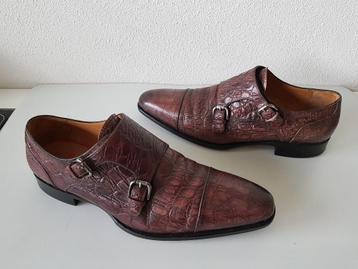  >> Greve Ribolla MAAT 43 paars bruine schoenen met gespen  beschikbaar voor biedingen