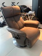 Leren Relaxfauteuil Himolla, Huis en Inrichting, Ophalen, Gebruikt, Minder dan 75 cm, Leer