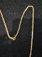 14 k gouden monte carlo ketting 26,8 gram 65 cm, Sieraden, Tassen en Uiterlijk, Kettingen, Ophalen of Verzenden, Nieuw, Goud, Goud