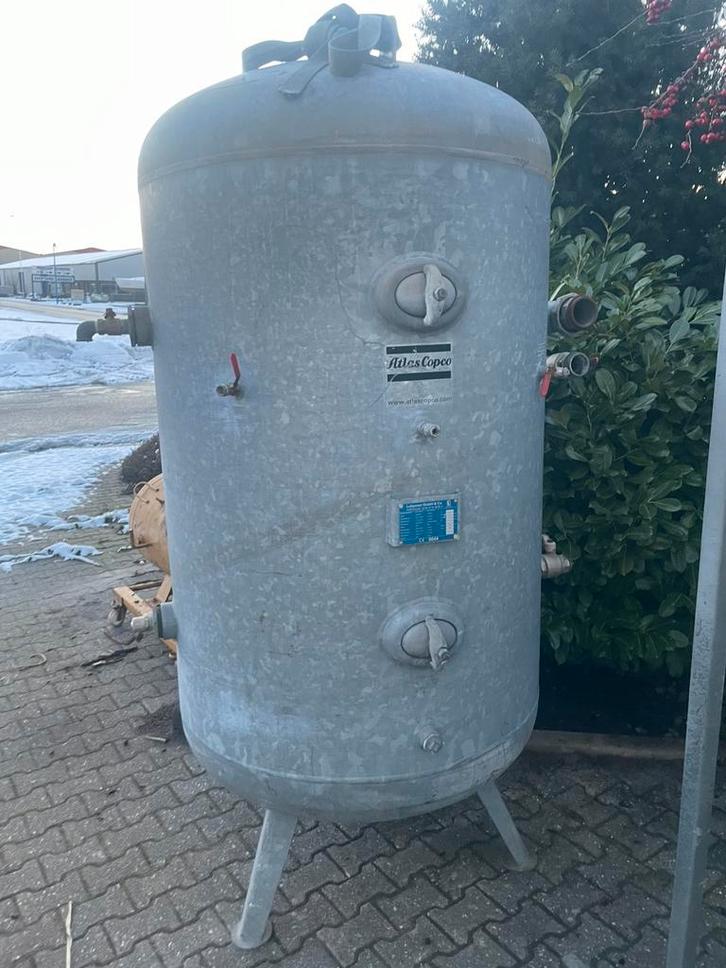 Persluchtketel-drukvat-Buffertank 2000L, Doe-het-zelf en Verbouw, Compressors, Zo goed als nieuw, 10 bar of meer, 100 liter of meer