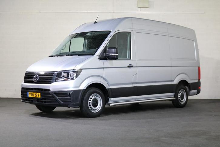 Volkswagen Crafter 2.0 TDI 140pk L3 H3 Automaat Airco Naviga, Auto's, Bestelauto's, Bedrijf, Te koop, ABS, Achteruitrijcamera