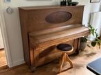 Goed verzorgde en mooie Art Deco-piano te koop., Muziek en Instrumenten, Piano's, Ophalen, Gebruikt, Bruin, Piano