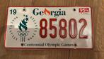 Kentekenplaat Georgia, Verzamelen, Ophalen of Verzenden, Gebruikt, Auto's