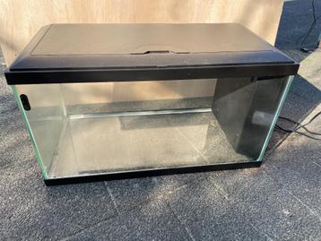 aquarium 30x60cm hoogte 34cm, LED balk, filter, verwarming beschikbaar voor biedingen