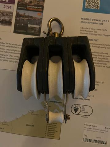 Triple Blok met hondsvot Rutgerson Sweden beschikbaar voor biedingen